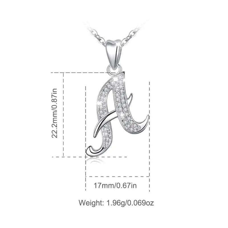 Glamorous Initial G Necklace