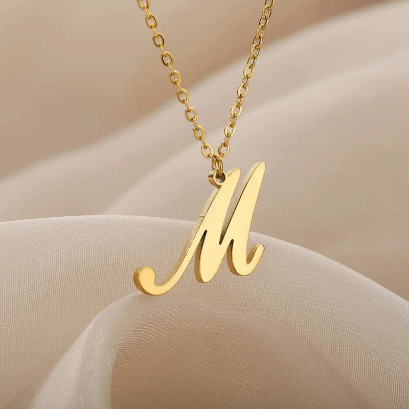 Dainty Initial Necklace