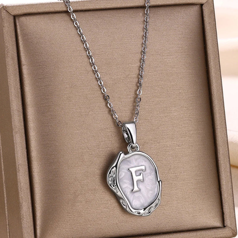 Aesthetic Initial Necklace