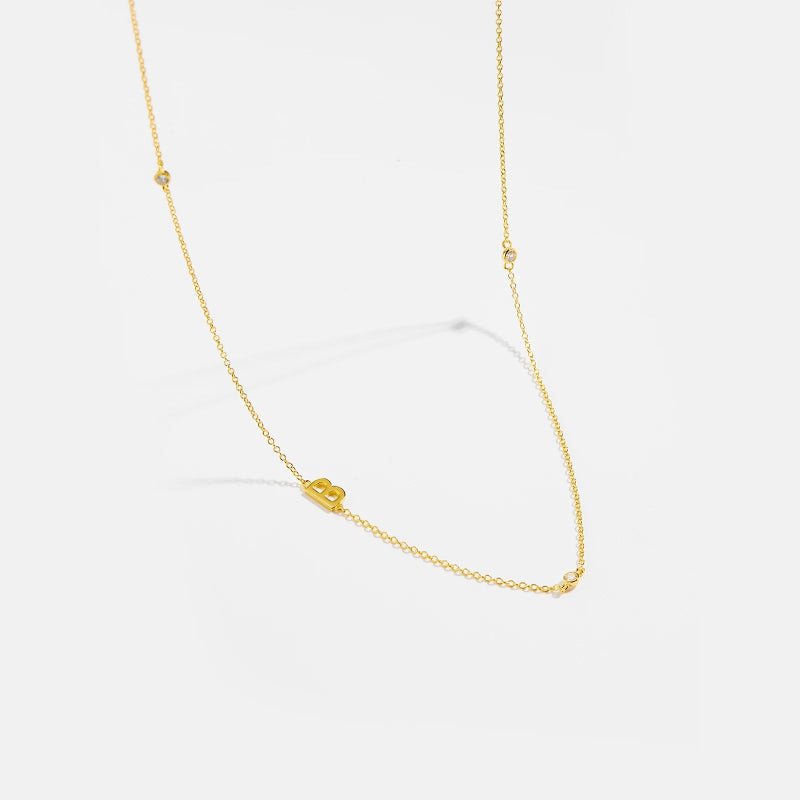 Effortless Chic Initial Necklace