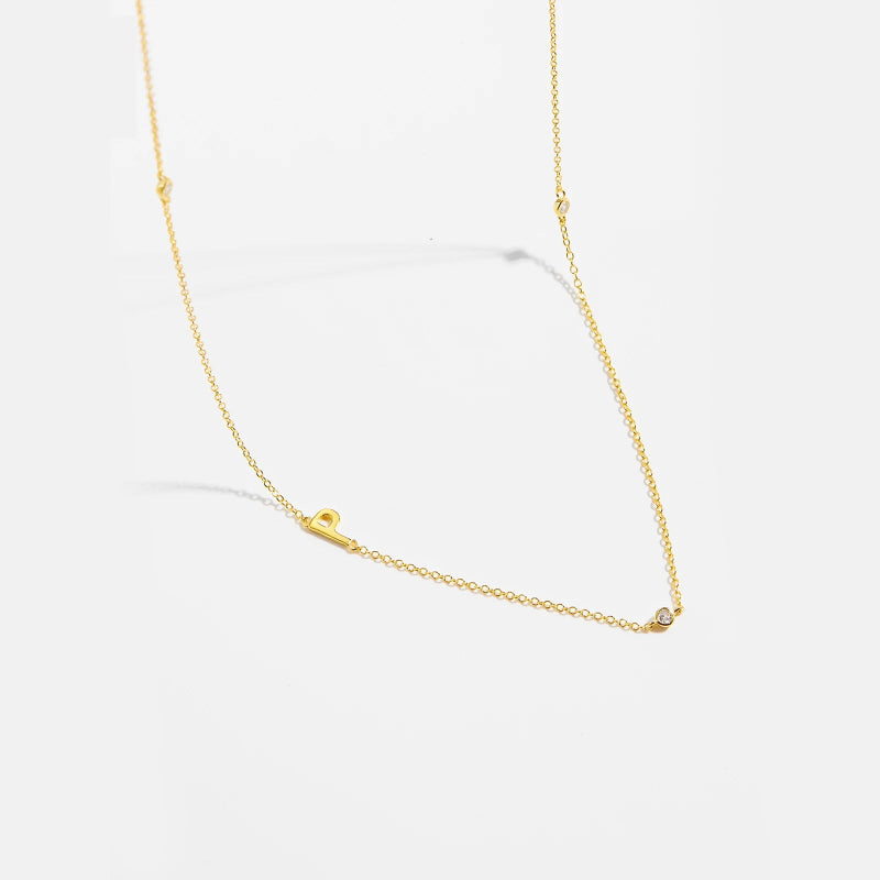 Effortless Chic Initial Necklace