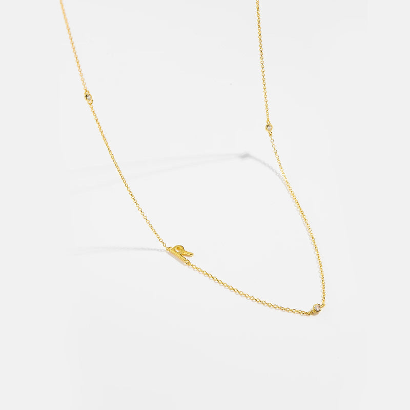 Effortless Chic Initial Necklace