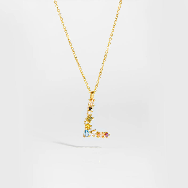 Timeless Initial Alphabet Necklace