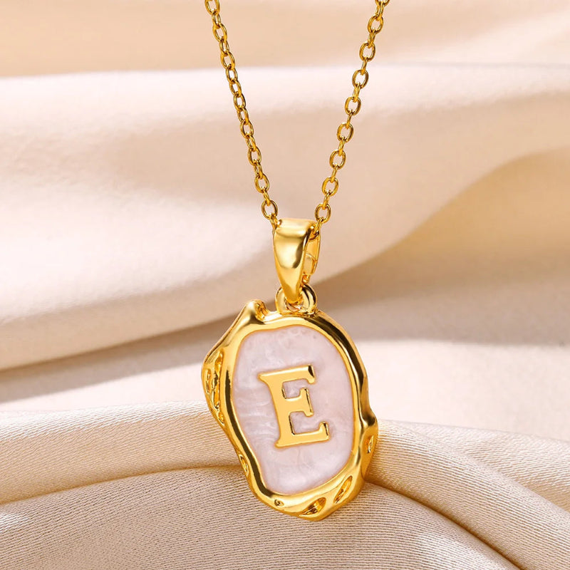 Aesthetic Initial Necklace