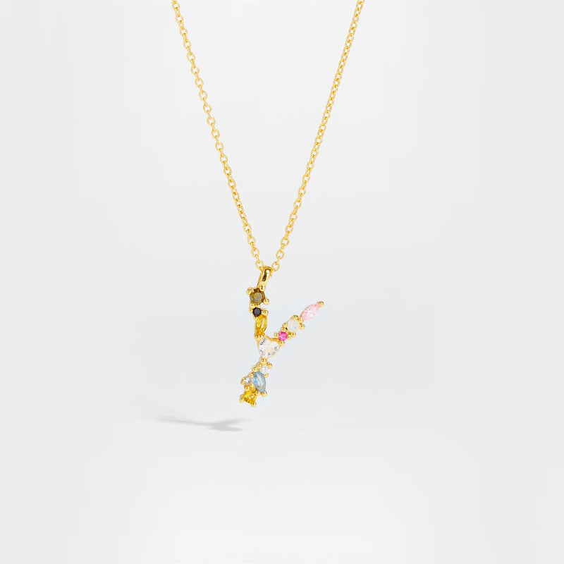 Timeless Initial Alphabet Necklace
