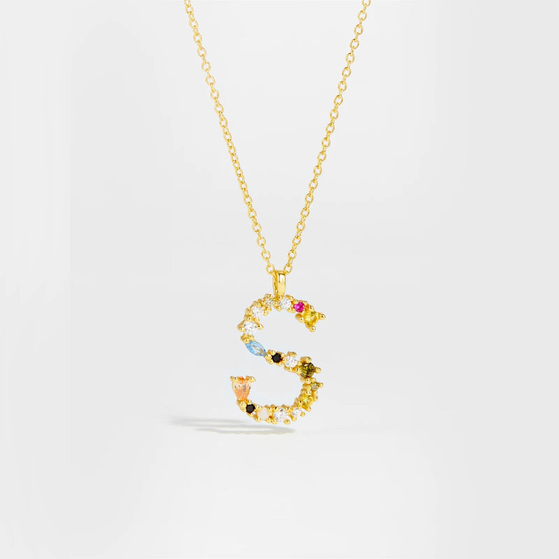 Timeless Initial Alphabet Necklace