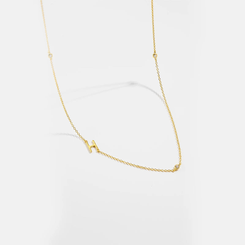 Effortless Chic Initial Necklace