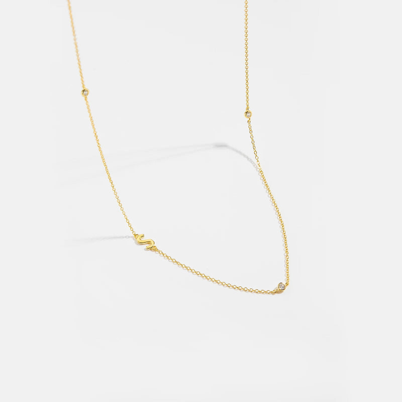 Effortless Chic Initial Necklace