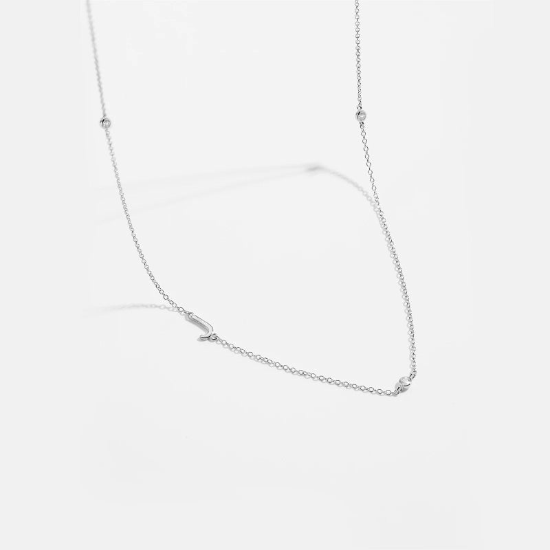 Effortless Chic Initial Necklace