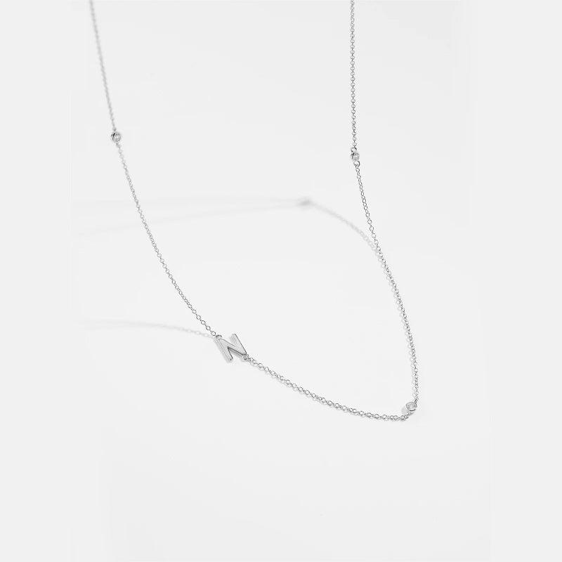 Effortless Chic Initial Necklace
