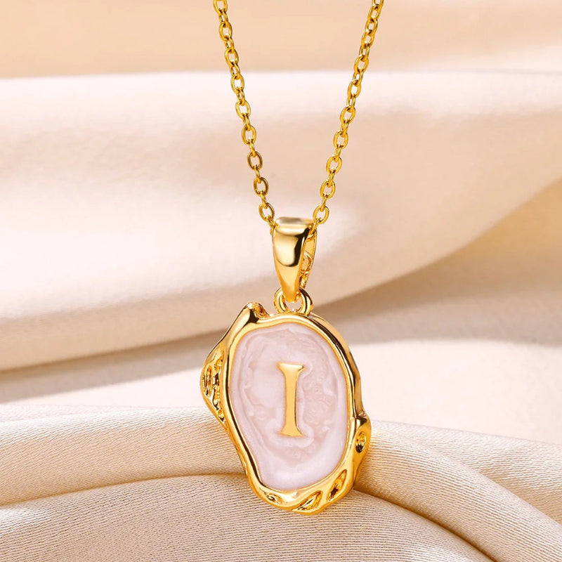 Aesthetic Initial Necklace