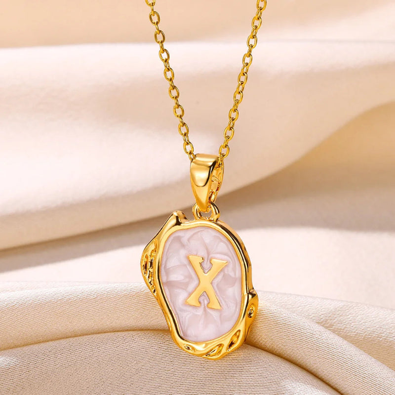 Aesthetic Initial Necklace
