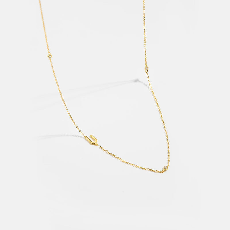 Effortless Chic Initial Necklace