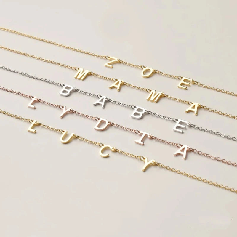 Customized Initial Necklace