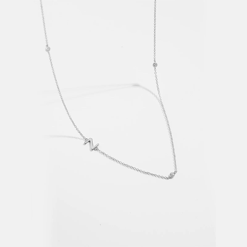 Effortless Chic Initial Necklace