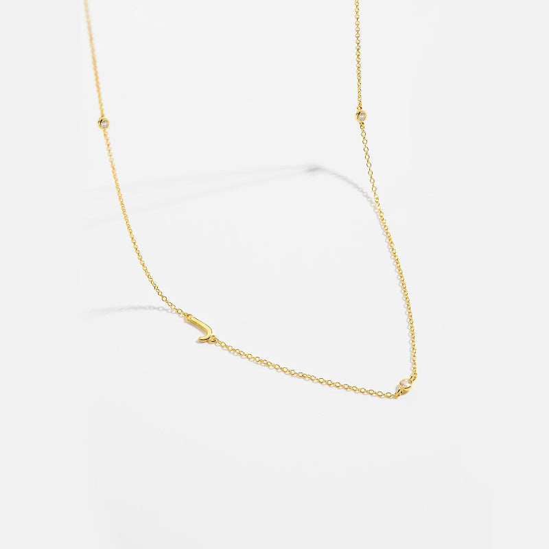 Effortless Chic Initial Necklace