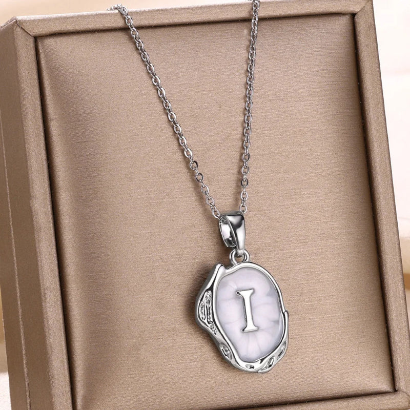 Aesthetic Initial Necklace
