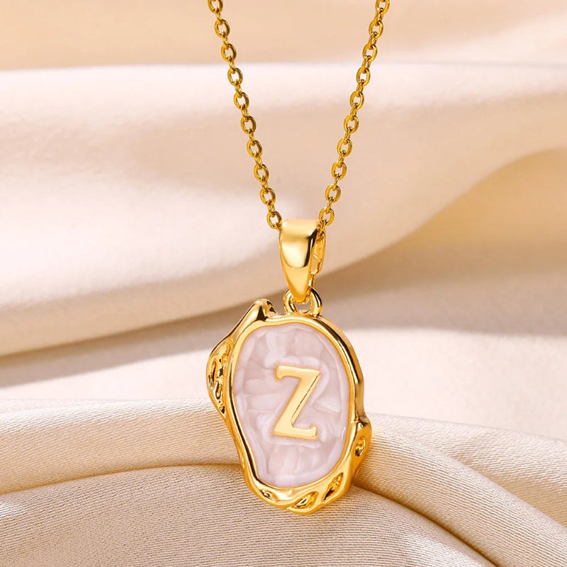 Aesthetic Initial Necklace