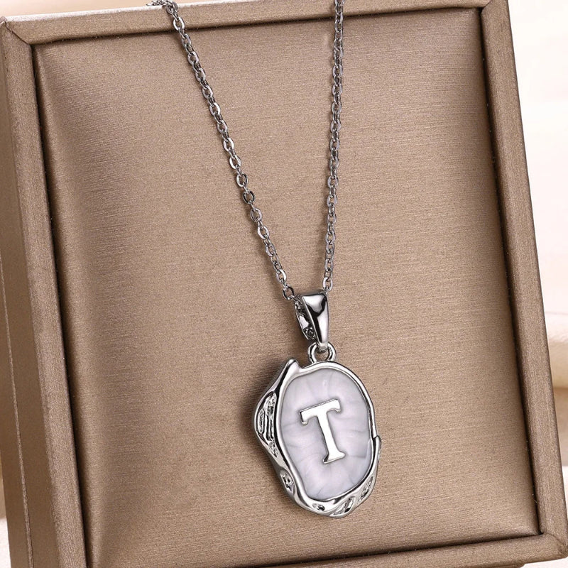 Aesthetic Initial Necklace