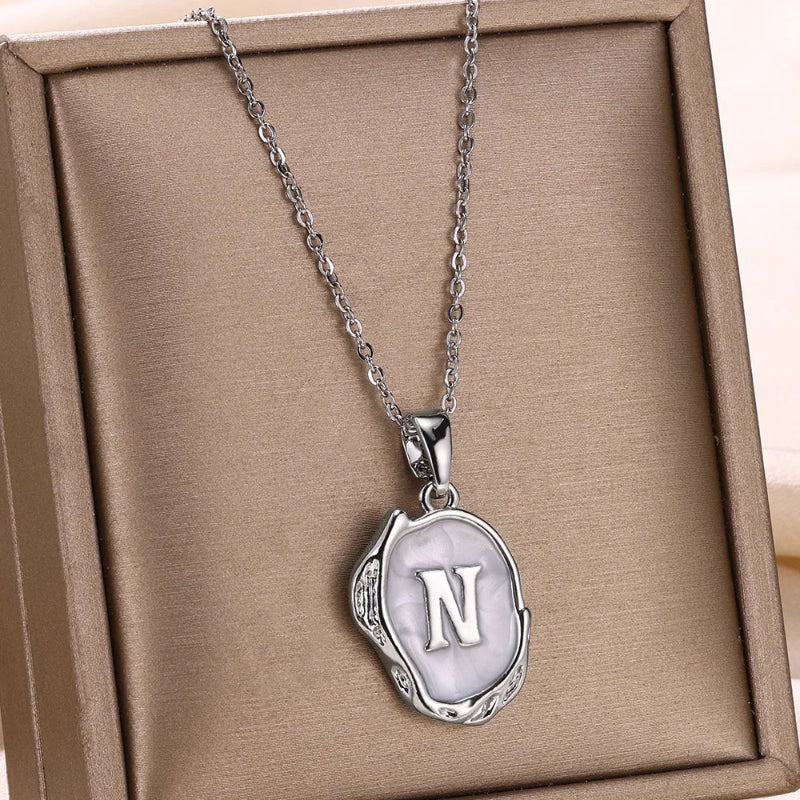 Aesthetic Initial Necklace