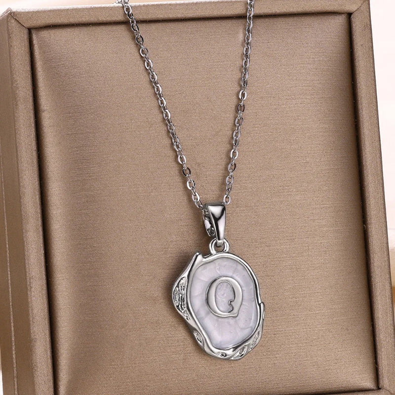 Aesthetic Initial Necklace