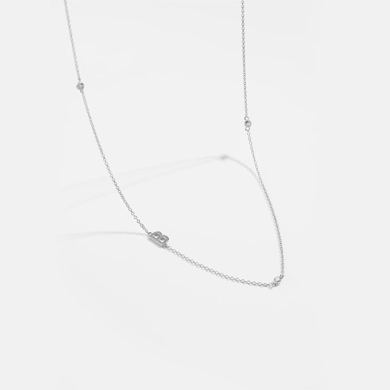 Effortless Chic Initial Necklace