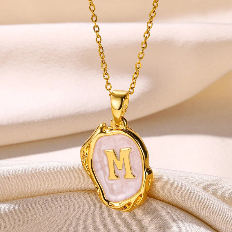 Aesthetic Initial Necklace