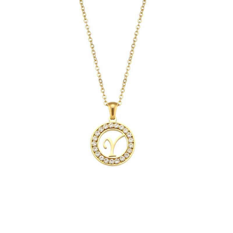 Spellbound Gold Initial Necklace
