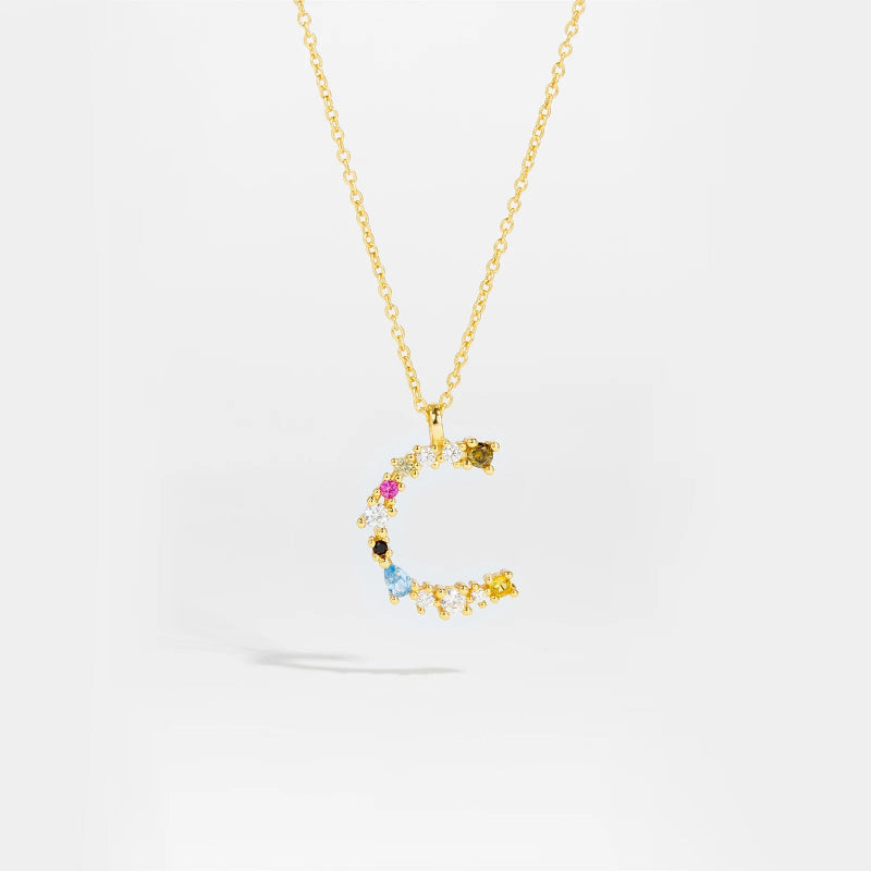 Timeless Initial Alphabet Necklace