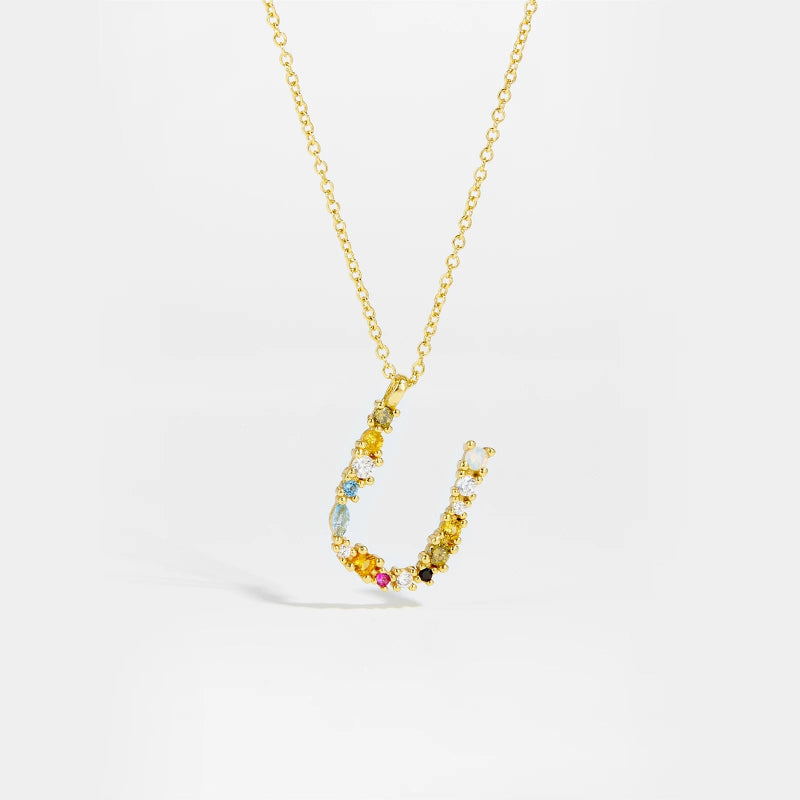 Timeless Initial Alphabet Necklace