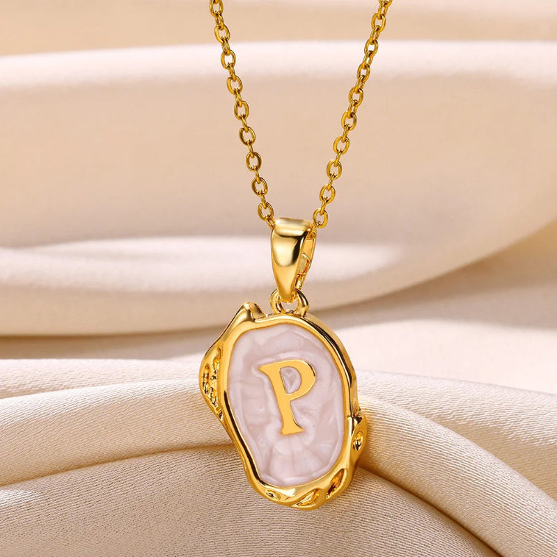 Aesthetic Initial Necklace
