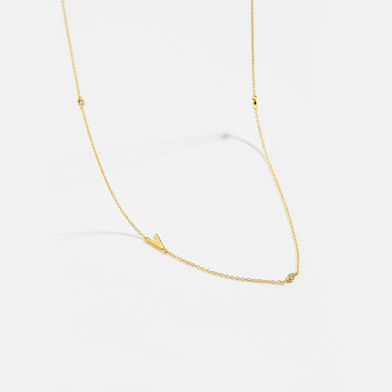 Effortless Chic Initial Necklace