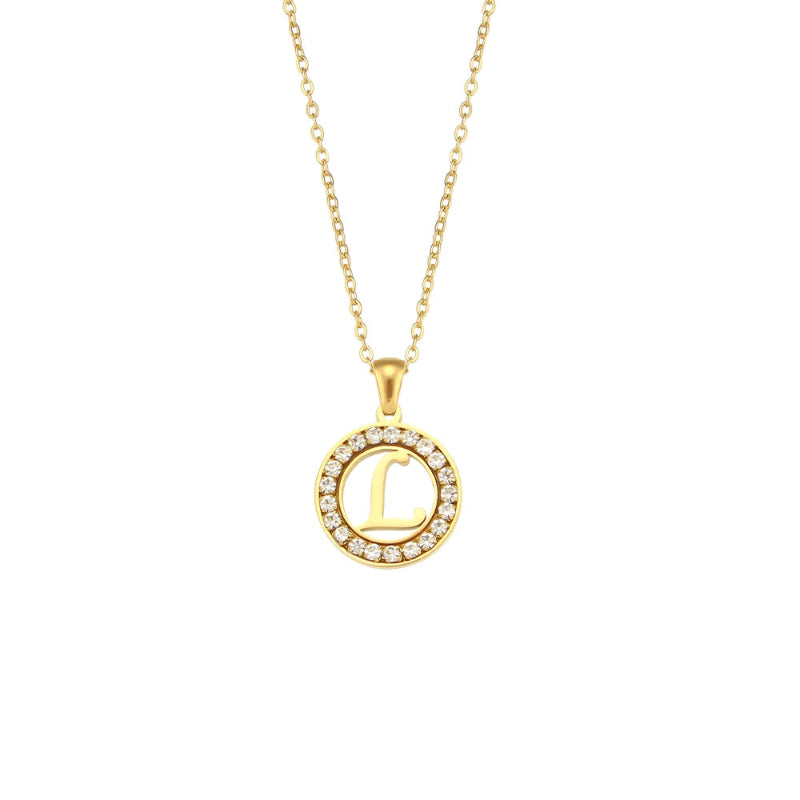 Spellbound Gold Initial Necklace