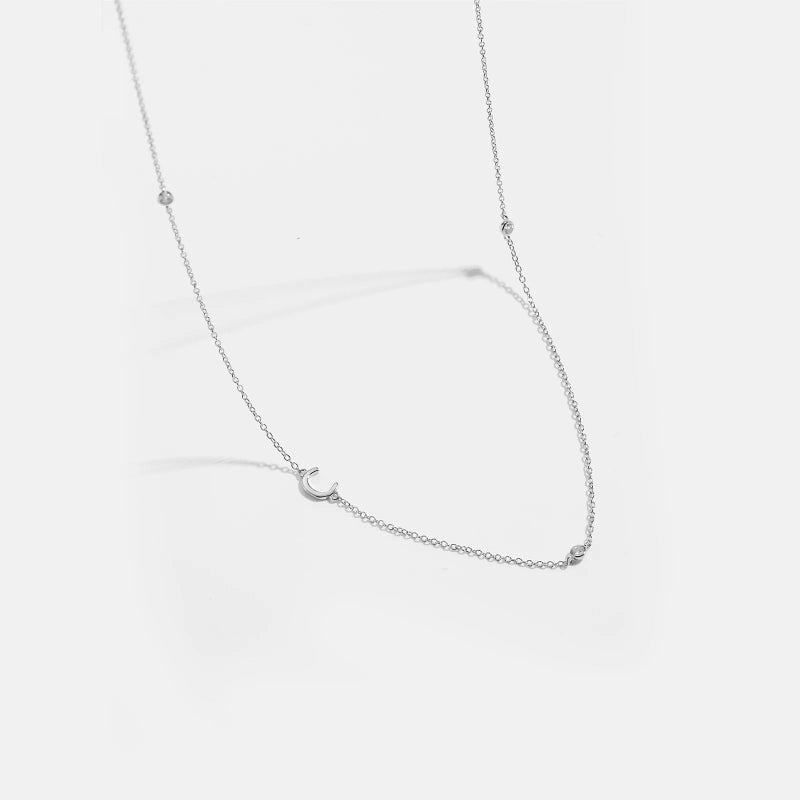 Effortless Chic Initial Necklace