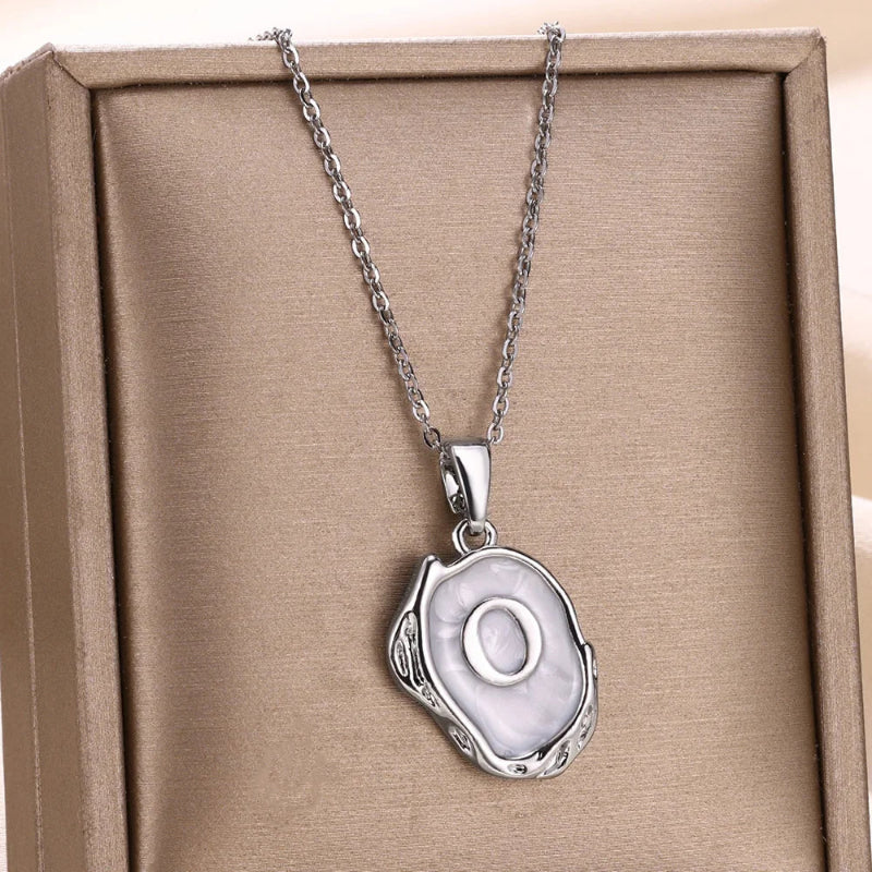 Aesthetic Initial Necklace