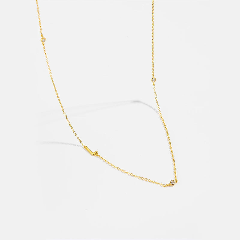 Effortless Chic Initial Necklace