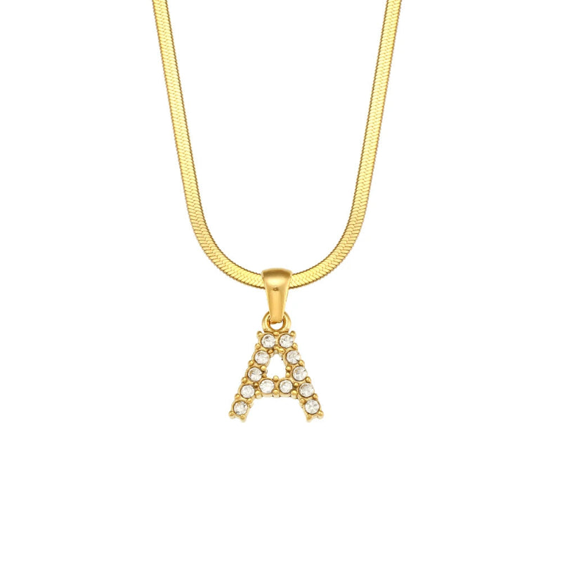 Dazzling Initial Necklace