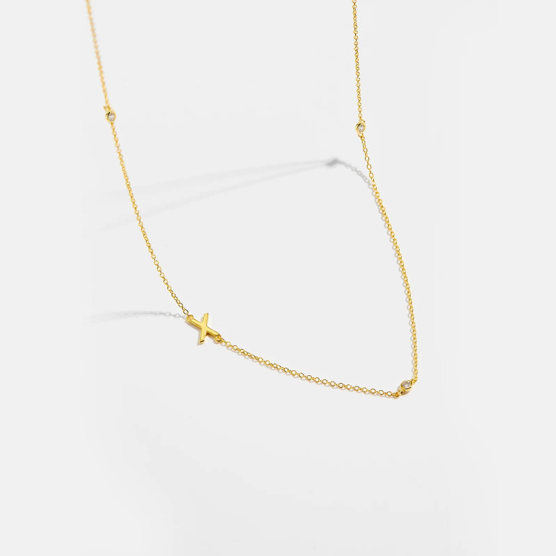 Effortless Chic Initial Necklace