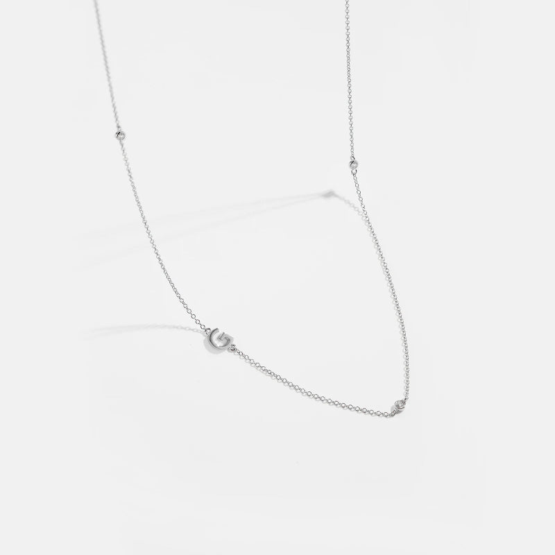Effortless Chic Initial Necklace