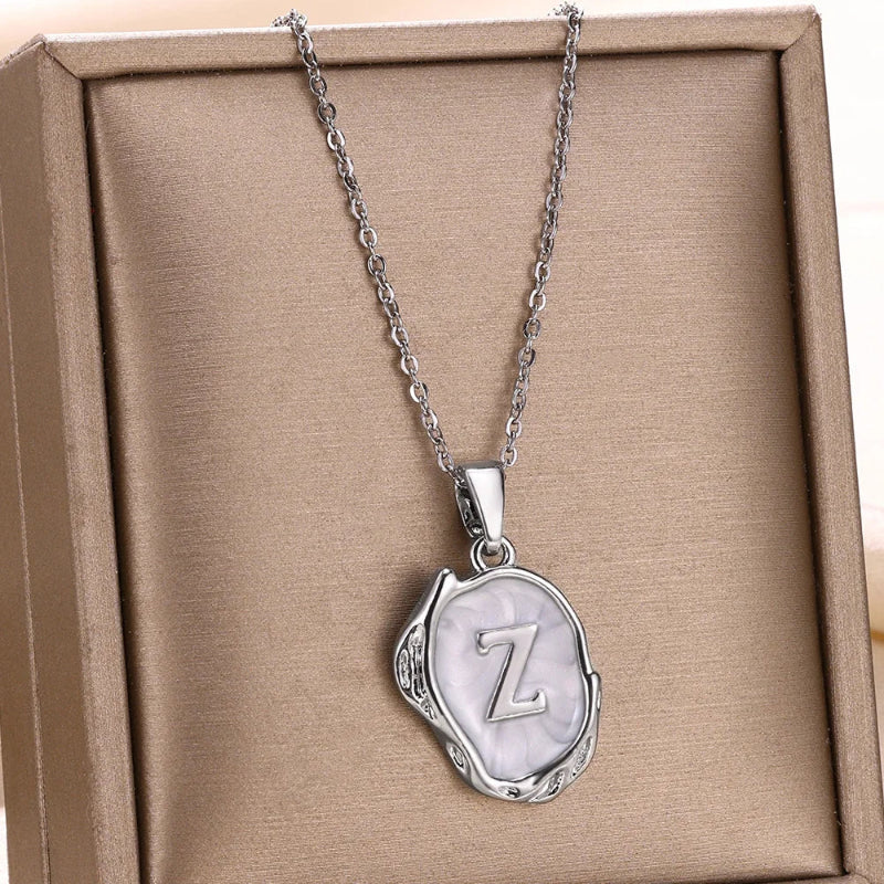 Aesthetic Initial Necklace