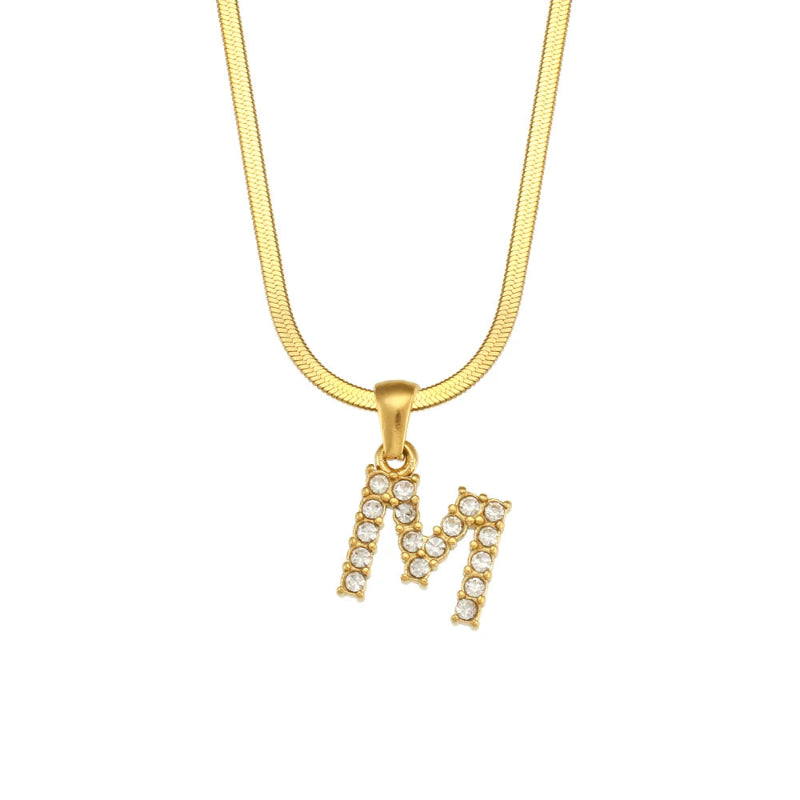 Dazzling Initial Necklace
