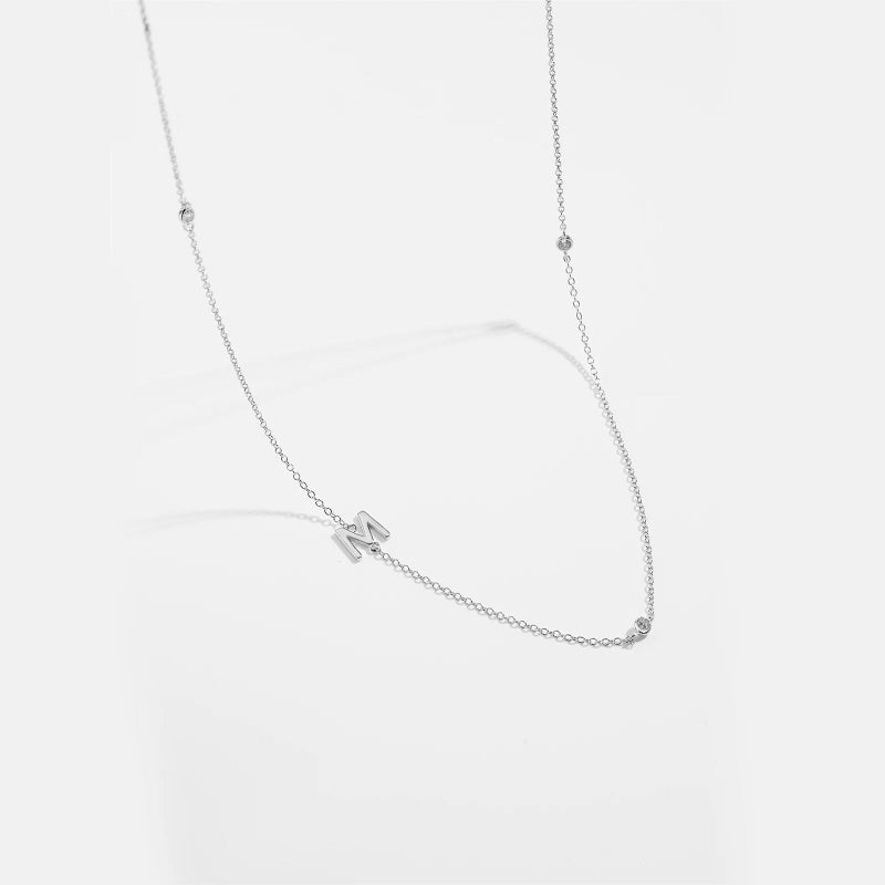 Effortless Chic Initial Necklace