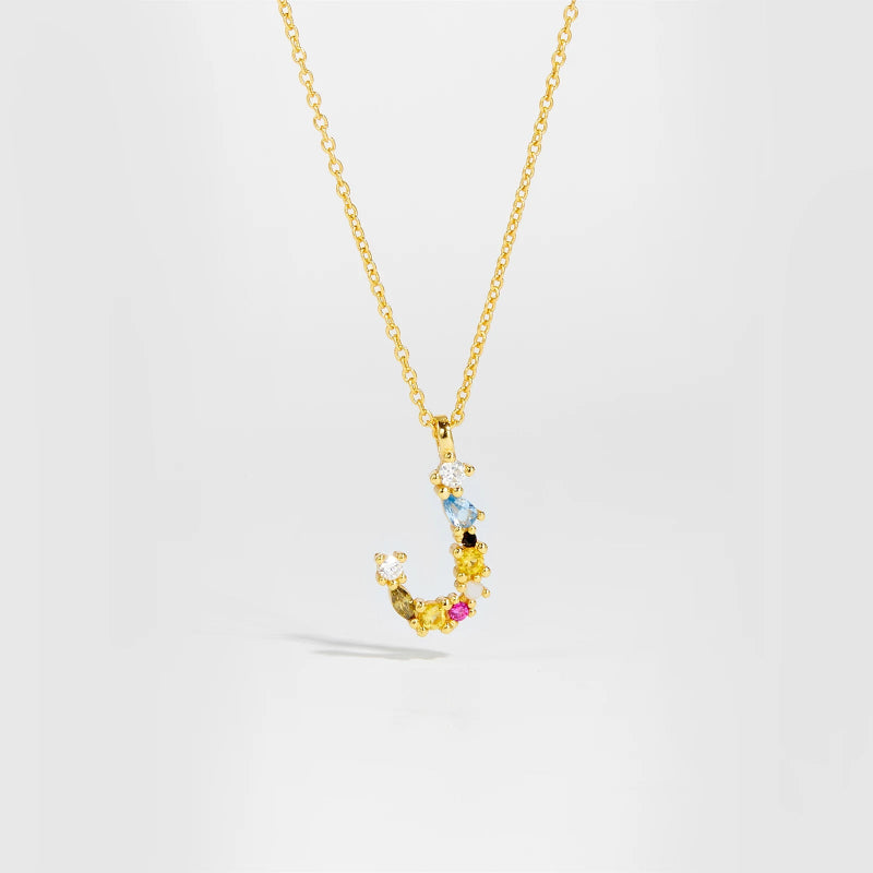 Timeless Initial Alphabet Necklace