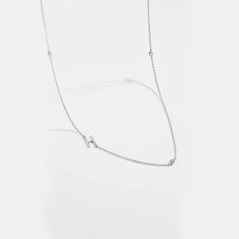 Effortless Chic Initial Necklace