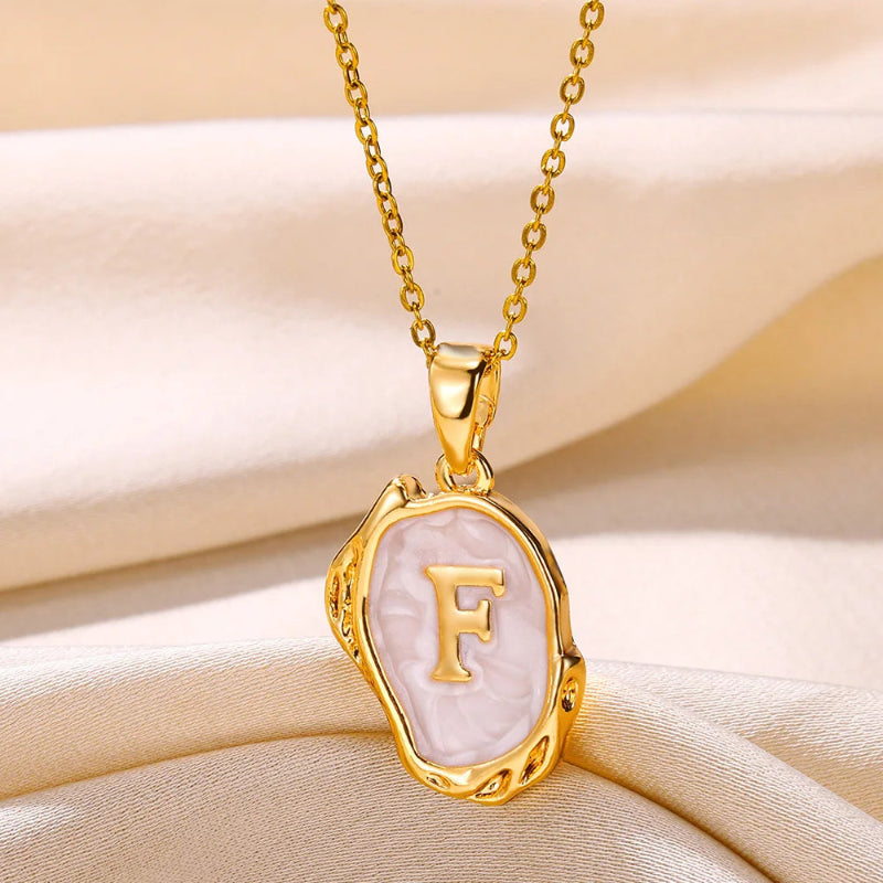 Aesthetic Initial Necklace