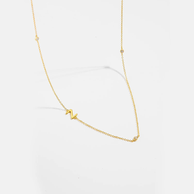 Effortless Chic Initial Necklace