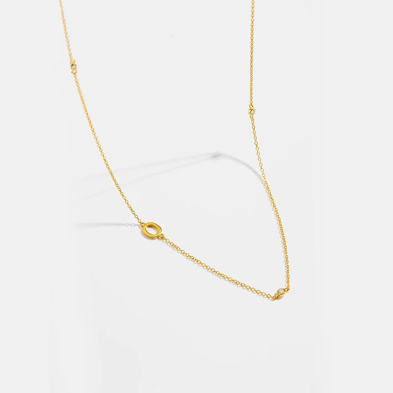Effortless Chic Initial Necklace