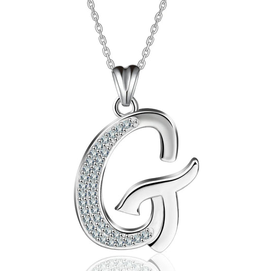 Glamorous Initial G Necklace