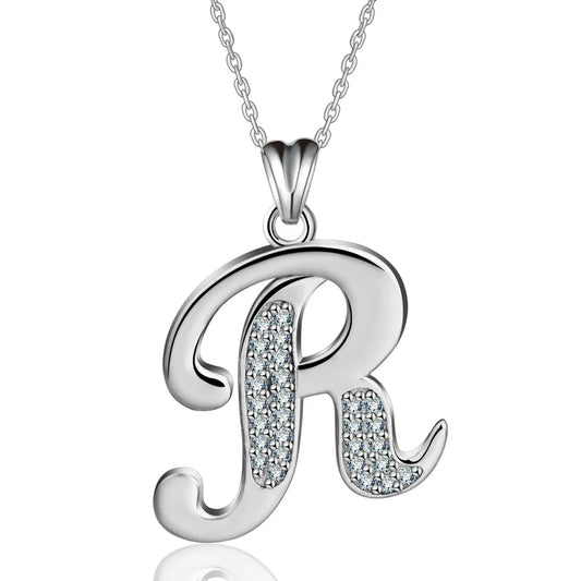 Glamorous Initial R Necklace