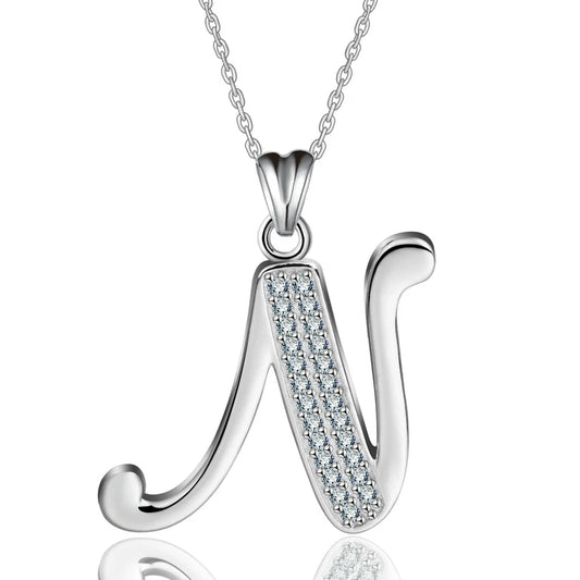 Glamorous Initial N Necklace